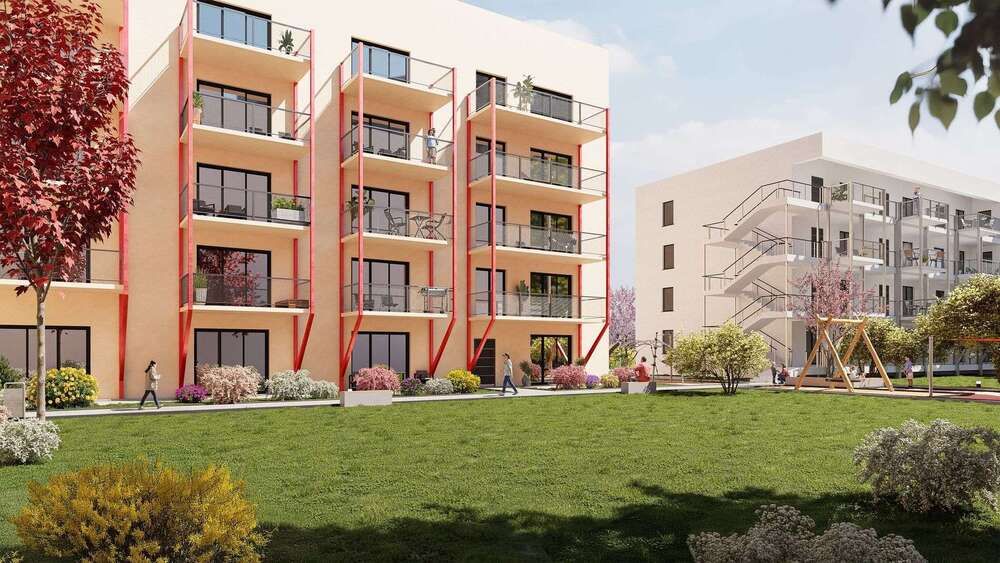 Etagenwohnung Augsburg Oberhausen - 2 Zimmer, 55 m&sup2;, 980&euro; | Angebot:27357736