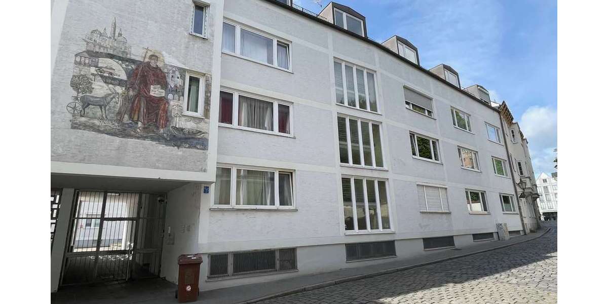 Etagenwohnung Augsburg Innenstadt - 1 Zimmer, 25 m&sup2;, 550&euro; | Angebot:26722913