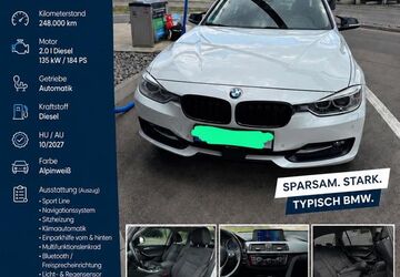 BMW 320 248.000 km 9.800 &euro; Augsburg 86169