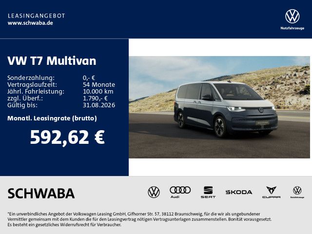 VW T7 Multivan 1.050 km 62.490 &euro; Augsburg 86165