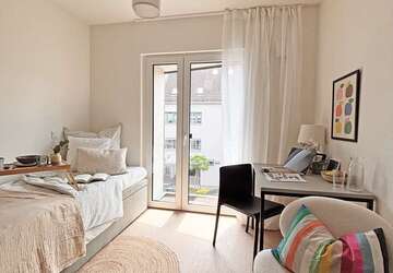 Wohnung Augsburg Haunstetten-Siebenbrunn - 1 Zimmer, 18 m&sup2;, 489&euro; | Angebot:27085240