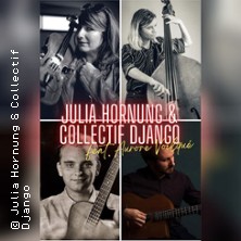 Gypsy Swing im Mugs - mit Julia Hornung & Collectif Django 01.10.2026 Museum und Galerie der Stadt Schwabmünchen